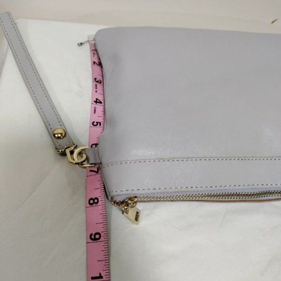 Laura Di Maggio Milano Women's Italian Butter Soft Leather Oversized Wristlet - Picture 5 of 10